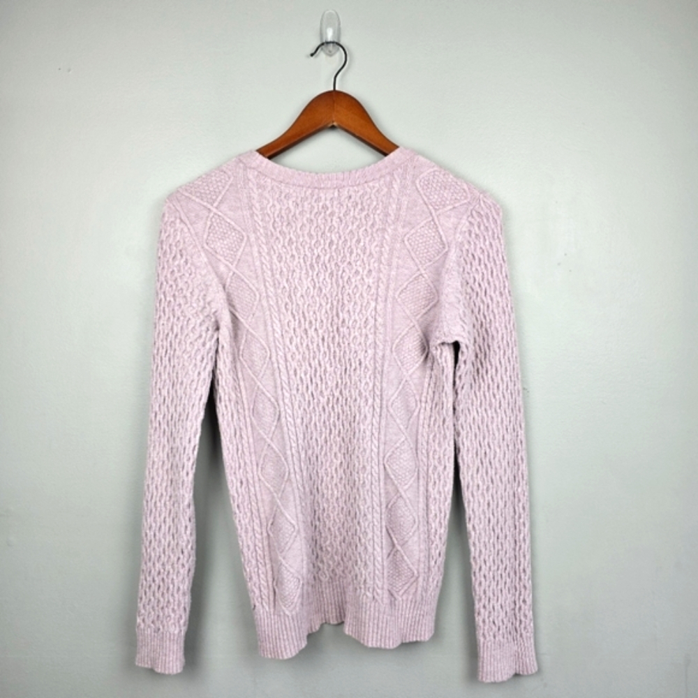 Evolution Cable Knit Pullover Textured Sweater He… - image 5